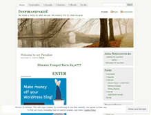 Tablet Screenshot of inspirasipakde.wordpress.com
