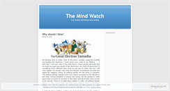 Desktop Screenshot of mindwatch.wordpress.com