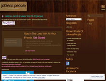 Tablet Screenshot of joblesspeople.wordpress.com