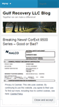 Mobile Screenshot of gulfrecovery.wordpress.com