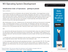 Tablet Screenshot of m3os.wordpress.com
