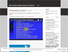 Tablet Screenshot of gdioportunidad.wordpress.com