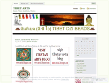 Tablet Screenshot of dzibeads.wordpress.com