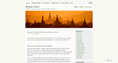 Desktop Screenshot of burmayoga.wordpress.com
