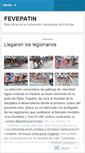 Mobile Screenshot of fevepatinaje.wordpress.com