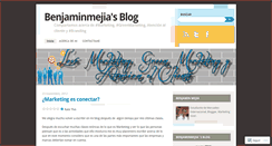Desktop Screenshot of benjaminmejia.wordpress.com