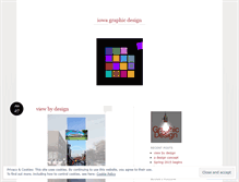 Tablet Screenshot of iowagraphicdesign.wordpress.com