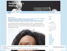 Tablet Screenshot of portraitfoto.wordpress.com