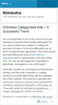 Mobile Screenshot of nimiextra.wordpress.com