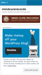 Mobile Screenshot of mindcurerecords.wordpress.com