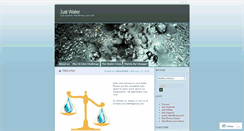 Desktop Screenshot of 4justwater.wordpress.com