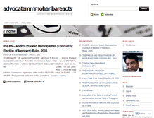 Tablet Screenshot of advocatemmmohanbareacts.wordpress.com