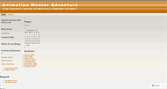 Desktop Screenshot of animationmentor.wordpress.com