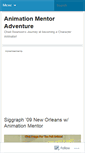 Mobile Screenshot of animationmentor.wordpress.com