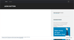 Desktop Screenshot of leonhutton.wordpress.com