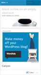 Mobile Screenshot of blackcoffeeemptystomach.wordpress.com