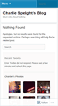 Mobile Screenshot of charliespeight.wordpress.com