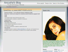 Tablet Screenshot of ancusha.wordpress.com