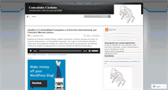 Desktop Screenshot of contrainfocordoba.wordpress.com
