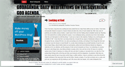 Desktop Screenshot of godaganda.wordpress.com