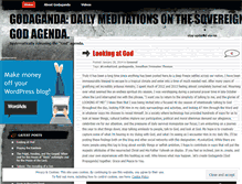 Tablet Screenshot of godaganda.wordpress.com