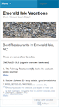 Mobile Screenshot of emeraldisle.wordpress.com