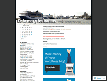 Tablet Screenshot of delamarylosbarcos.wordpress.com