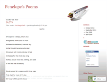 Tablet Screenshot of penelopephoebe.wordpress.com