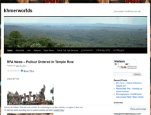 Tablet Screenshot of khmerworlds.wordpress.com