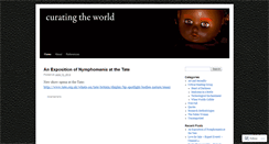 Desktop Screenshot of curatingtheworld.wordpress.com