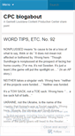 Mobile Screenshot of moncpc.wordpress.com