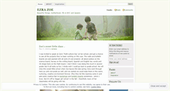 Desktop Screenshot of ezrazoe.wordpress.com