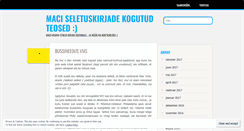 Desktop Screenshot of macripper.wordpress.com