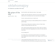 Tablet Screenshot of oklahomajoy.wordpress.com