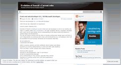 Desktop Screenshot of evolutionofsearch.wordpress.com