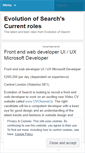 Mobile Screenshot of evolutionofsearch.wordpress.com