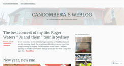 Desktop Screenshot of candombera.wordpress.com