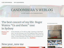 Tablet Screenshot of candombera.wordpress.com