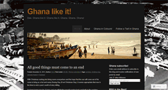 Desktop Screenshot of deeinghana.wordpress.com