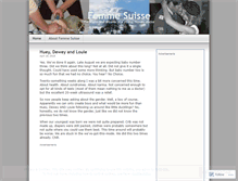 Tablet Screenshot of femmesuisse.wordpress.com