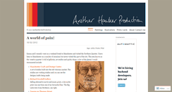 Desktop Screenshot of anotherhp.wordpress.com