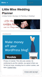 Mobile Screenshot of littlewedplanblog.wordpress.com