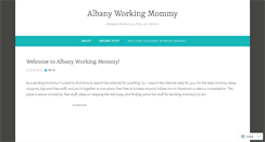 Desktop Screenshot of albanyworkingmommy.wordpress.com
