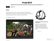 Tablet Screenshot of pedalmcr.wordpress.com