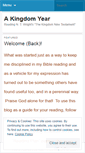 Mobile Screenshot of kingdomnewtestament.wordpress.com