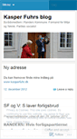 Mobile Screenshot of kasperfuhrchristensen.wordpress.com