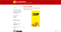 Desktop Screenshot of cupaiguafreda.wordpress.com