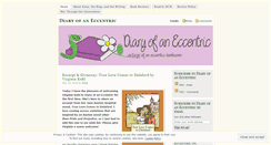 Desktop Screenshot of diaryofaneccentric.wordpress.com