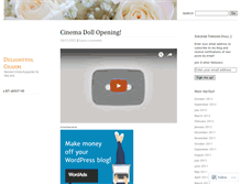 Tablet Screenshot of delightfulcharm.wordpress.com