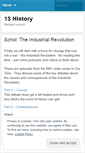 Mobile Screenshot of ghs13history.wordpress.com